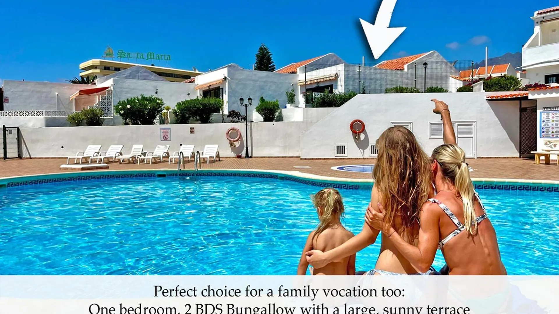 At The Beach, Sunny Bungalow & 2 Heated Pools, Large Terrace, In Costa Adeje Διαμέρισμα Costa Adeje (Tenerife)