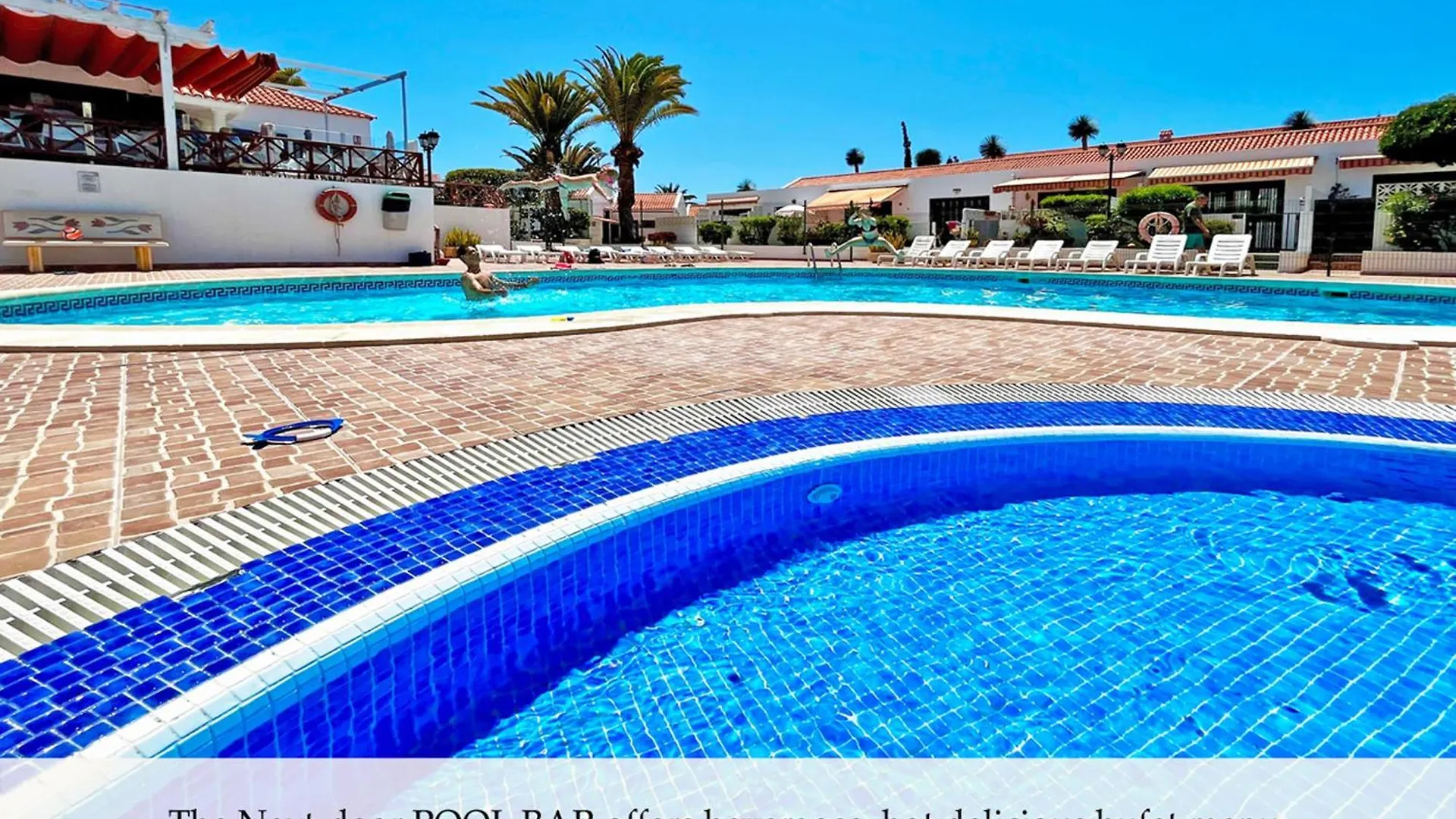 At The Beach, Sunny Bungalow & 2 Heated Pools, Large Terrace, In Costa Adeje Ισπανία